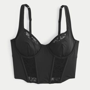 Gilly Hicks Micro-Modal + Lace Bustier